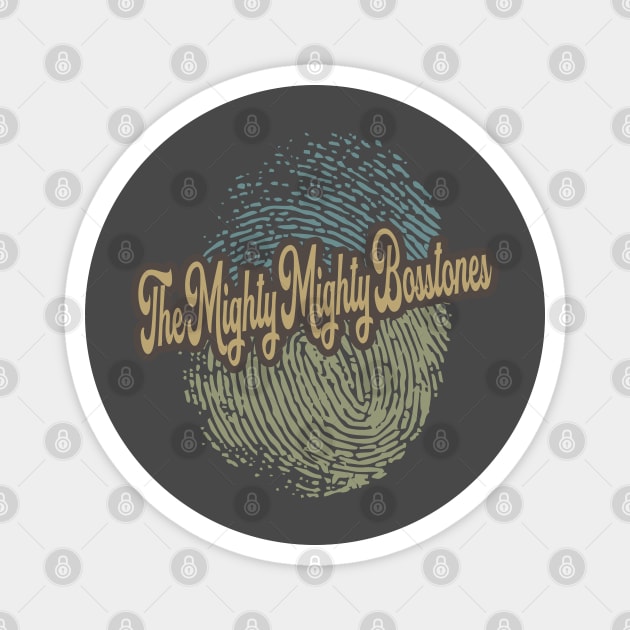 The Mighty Mighty Bosstones Fingerprint Magnet by anotherquicksand